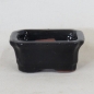 Preview: Eckige Bonsaischale 0-5/8,4cm, schwarz