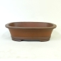 Preview: Schale oval braun