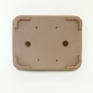 Preview: eckige Schale 12 cm braun