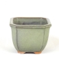 Preview: Eckige Bonsaischale WS5a/9cm, oliv