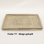 Preview: Untersetzer eckig beige