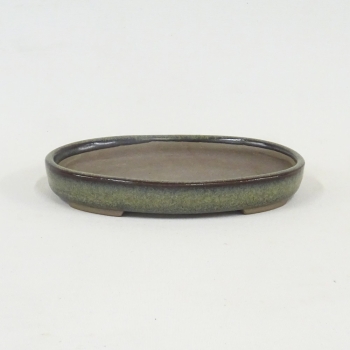Ovale Schale MJap0a/Breite: 9cm, grün