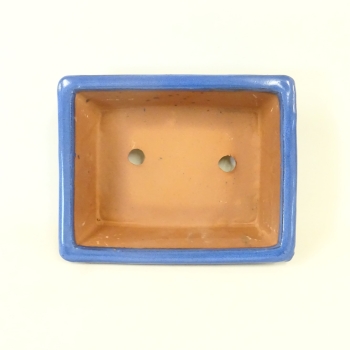 Rechteckige Bonsaischale NCH9/ Breite: 25cm blau
