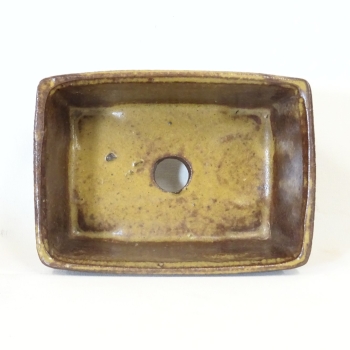 Rechteck. Bonsaischale NGER8/13,5cm, braun