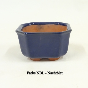 Bonsaischale oval blau