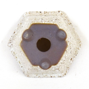 Eckige Bonsaischale WS15/7cm, weiß