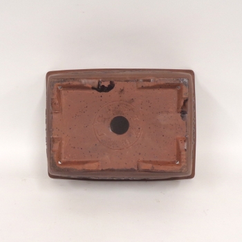 eckige Schale rotbraun unten