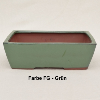 eckige Schale grün