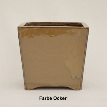 Halbkaskadenschale J44a / Durchmesser: 26 cm in ocker