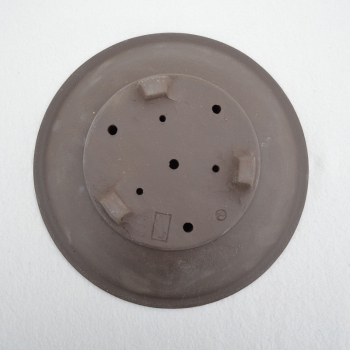 Handgetöpferte Literatenschale LLU20 / Durchmesser: 20 cm braun