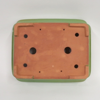 Preview: Rechteckige Bonsaischale, 60cm, gruen