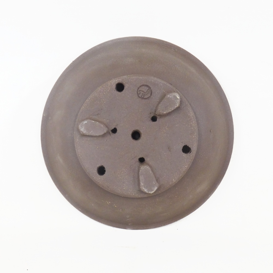 Handgetöpferte Literatenschale LSU7/20 cm braun