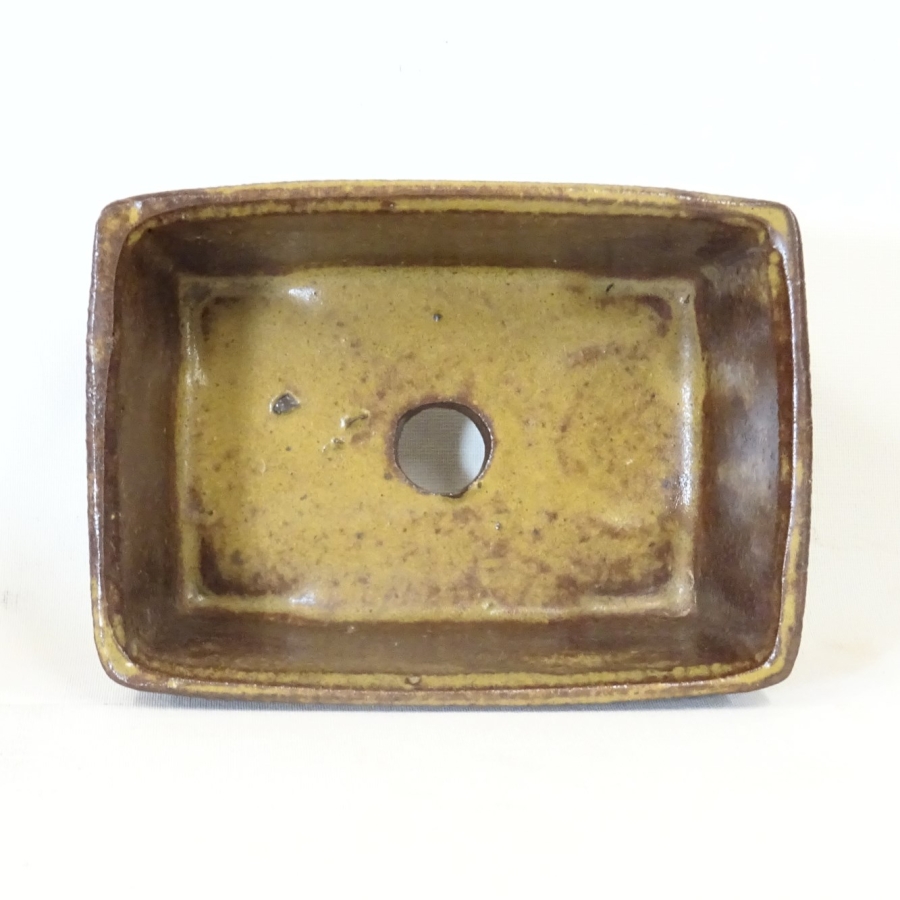 Rechteck. Bonsaischale NGER8/13,5cm, braun