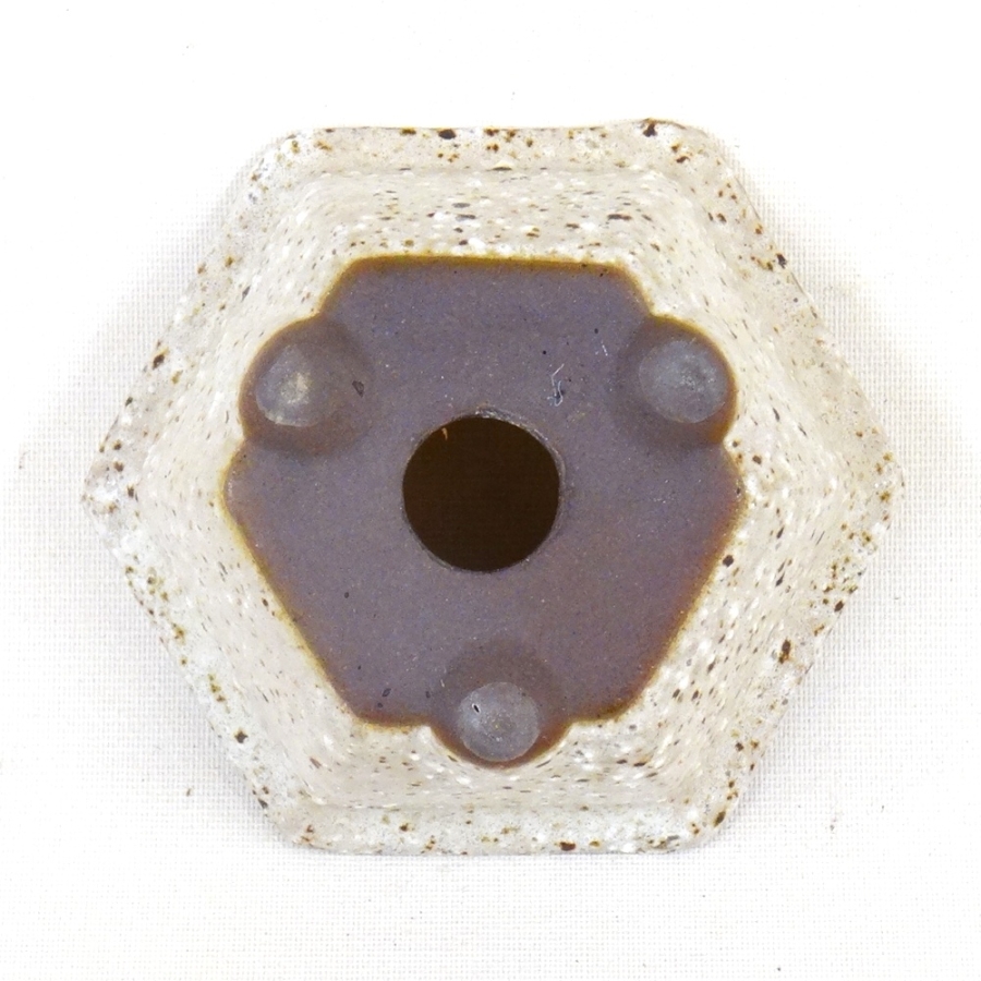 Eckige Bonsaischale WS15/7cm, weiß