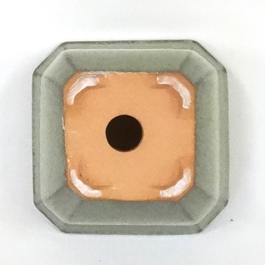 Quadrat. Bonsaischale 0.05/11cm, oliv