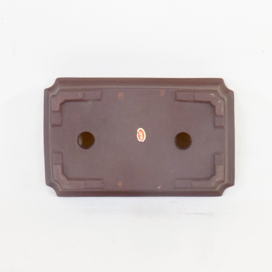 eckige Schale dunkel