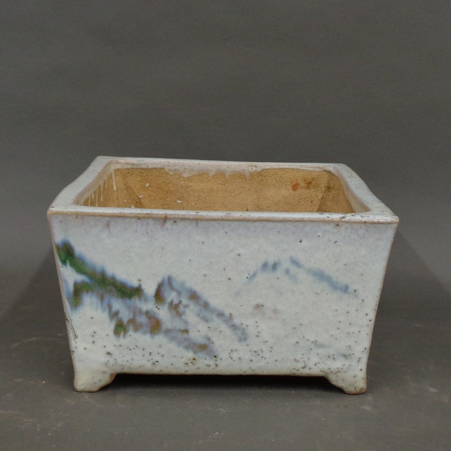 alte Bonsaischale quadratisch, antik