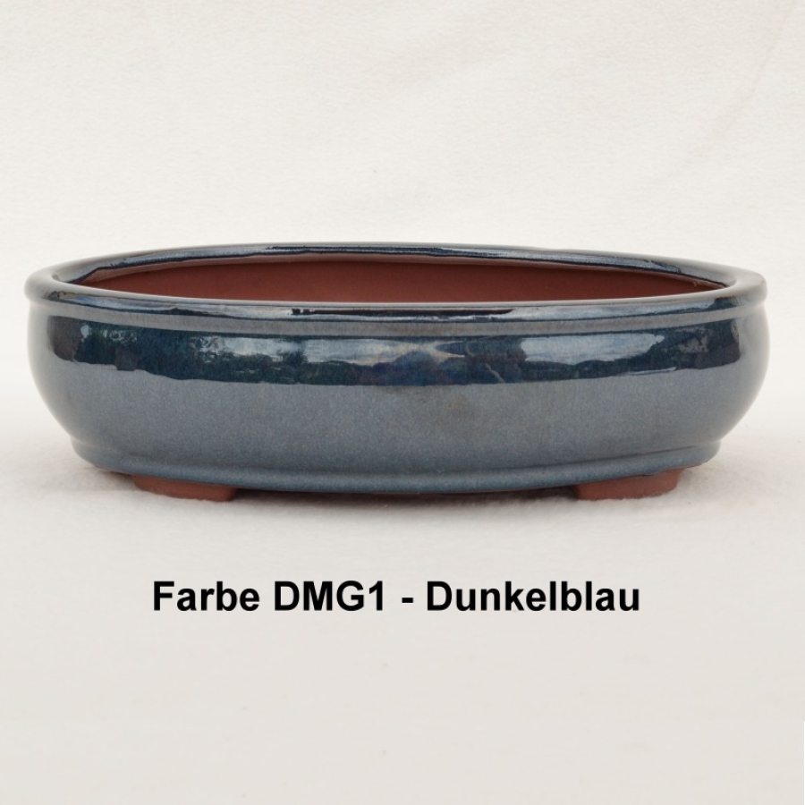 Waldschale Bonsai oval 34 x 26 x 5 cm blau  51209 Schale 