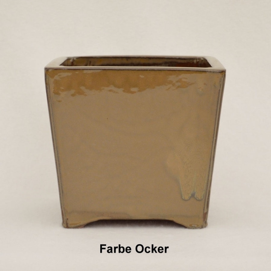 Halbkaskadenschale J44a / Durchmesser: 26 cm in ocker